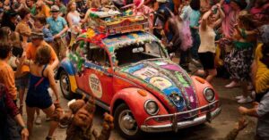 The Legendary Mifflin Street Block Party Car A Wild Ride Through Madison's Iconic Festival